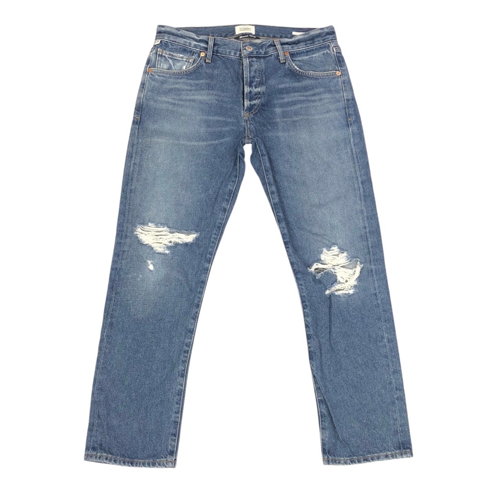 Citizens Of Humanity Premium Vintage Emerson Distress Jean Size 27 27X27 Blue
